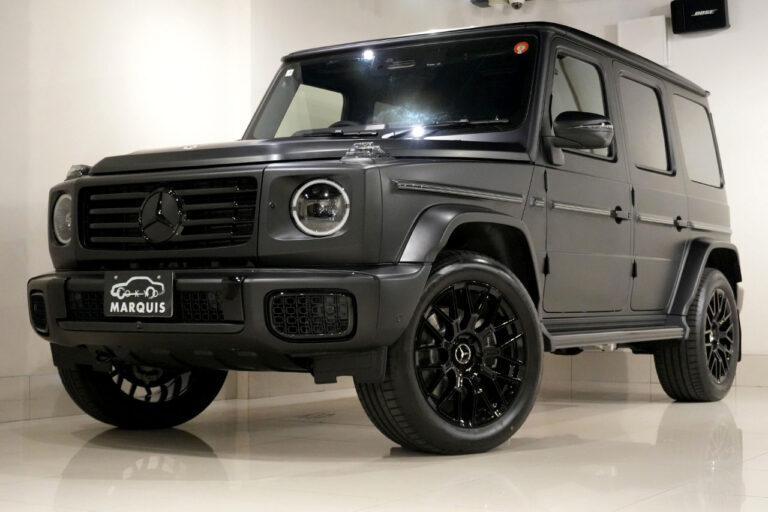 2025年式 メルセデスベンツ G450d ソルトブラック MANUFAKTURプログラム+ AMGライン MQ4097