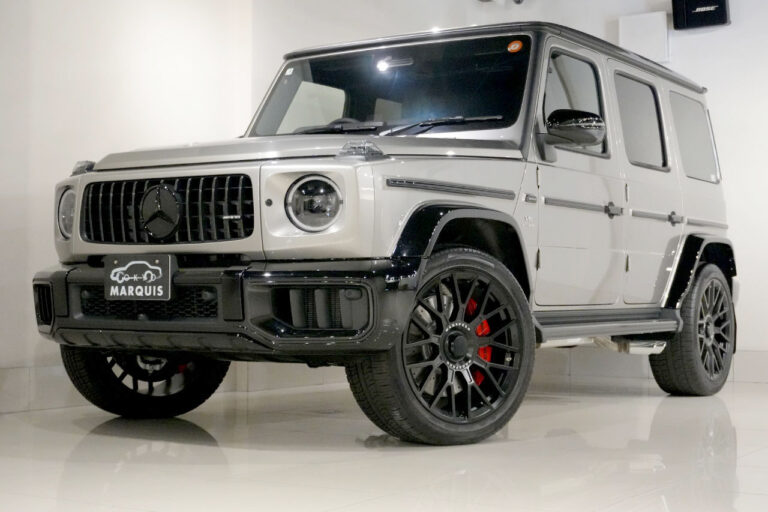 2025年式  メルセデスAMG G63 202502 ダークトパーズ MANUFAKTURプログラムプラス モハーベシルバー MQ4120