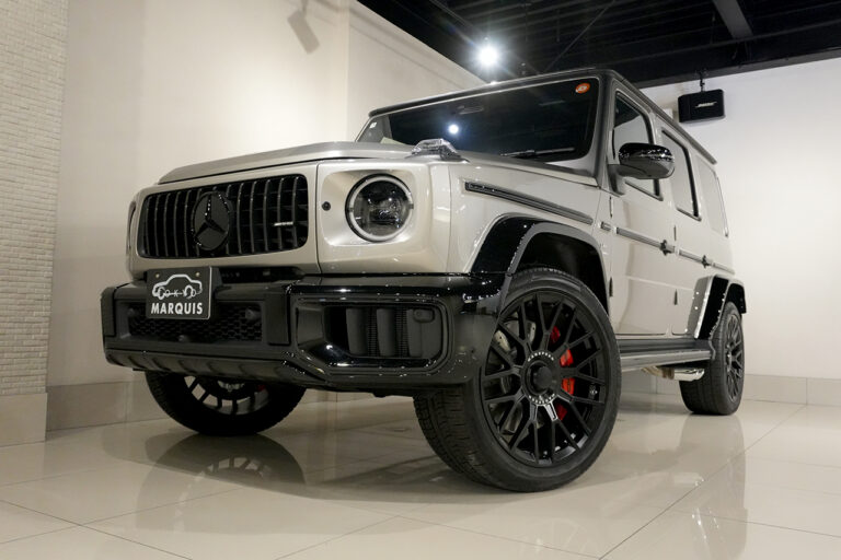 2025年式  メルセデスAMG G63 202502 ダークトパーズ MANUFAKTURプログラムプラス モハーベシルバー MQ4120