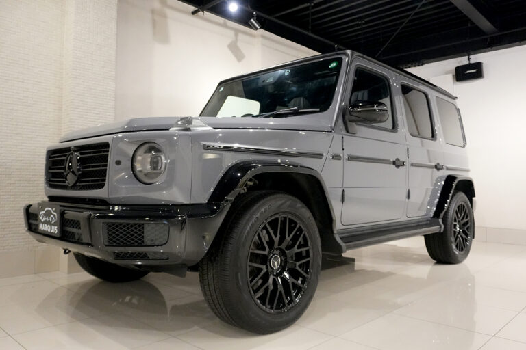 2023年式 メルセデスベンツ G400d ナイトグレー AMGライン Gmanufakturプログラム MQ4123