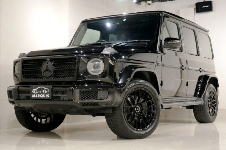 2023年式 メルセデスベンツ G400d ダークブラック Gmanufakturプログラム AMGライン MQ4124 オブシディアンブラック