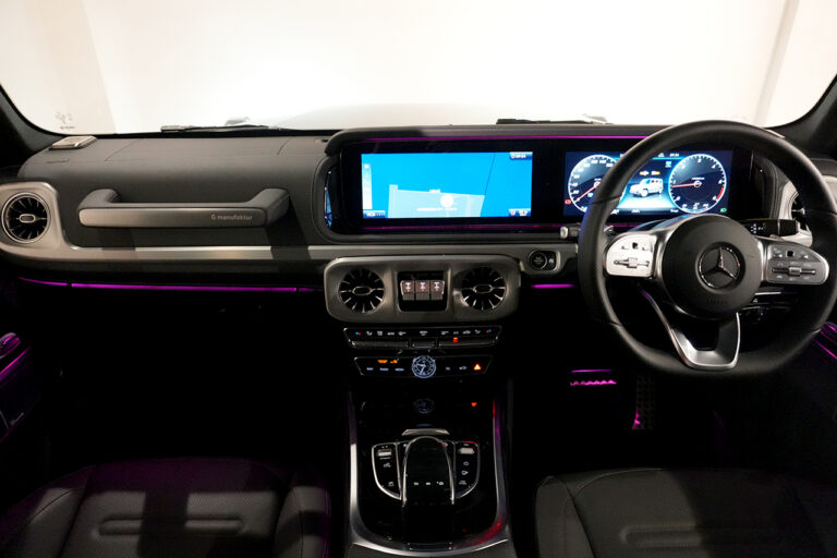 2023年式 メルセデスベンツ G400d ダークブラック Gmanufakturプログラム AMGライン MQ4124 オブシディアンブラック