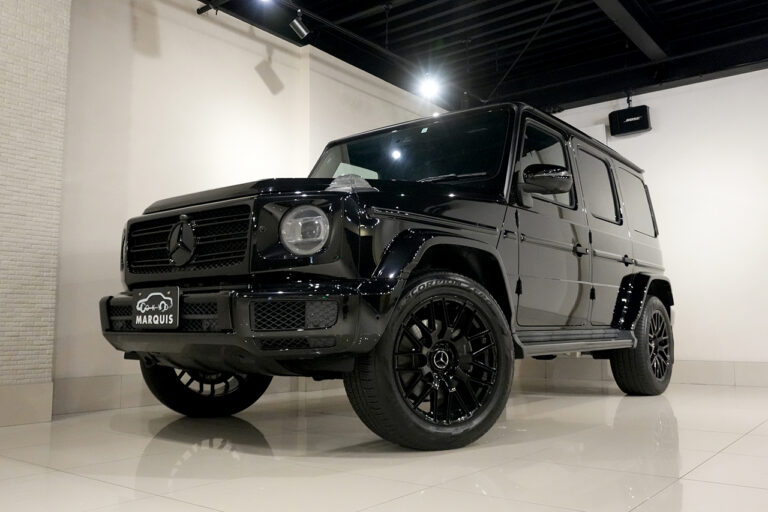 2023年式 メルセデスベンツ G400d ダークブラック Gmanufakturプログラム AMGライン MQ4124 オブシディアンブラック