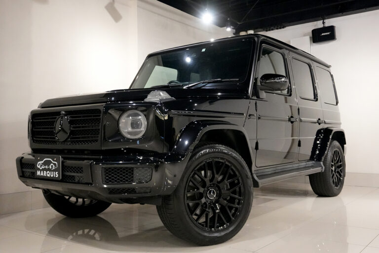 2023年式 メルセデスベンツ G400d ダークブラック Gmanufakturプログラム AMGライン MQ4124 オブシディアンブラック
