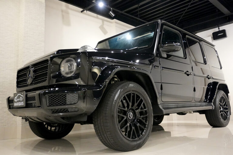 2023年式 メルセデスベンツ G400d ダークブラック Gmanufakturプログラム AMGライン MQ4124 オブシディアンブラック