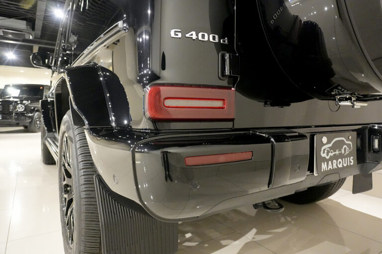 2023年式 メルセデスベンツ G400d ダークブラック Gmanufakturプログラム AMGライン MQ4124 オブシディアンブラック