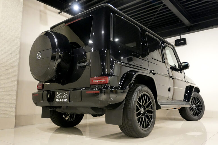 2023年式 メルセデスベンツ G400d ダークブラック Gmanufakturプログラム AMGライン MQ4124 オブシディアンブラック