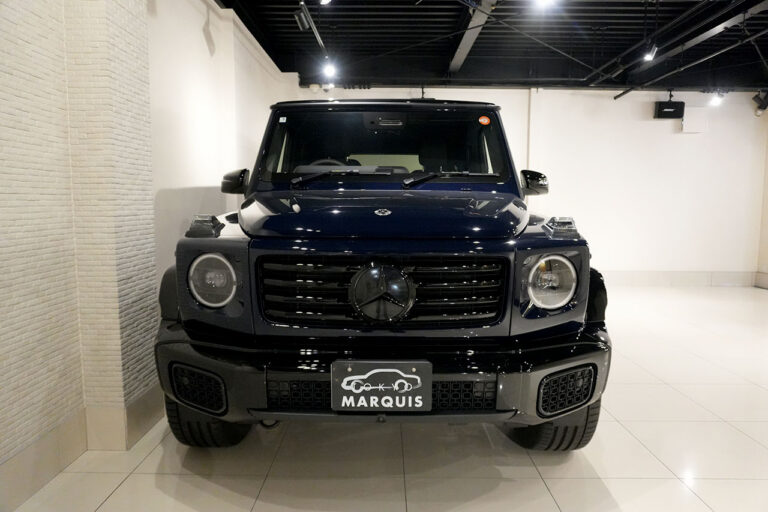2025年式 メルセデスベンツ G450d Edition MANUFAKTUR Icon　MANUFAKTURダークブルー MQ4144