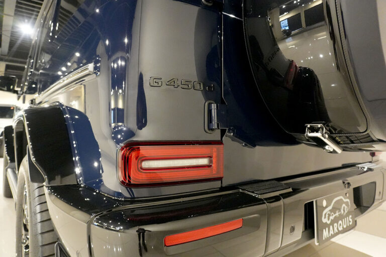 2025年式 メルセデスベンツ G450d Edition MANUFAKTUR Icon　MANUFAKTURダークブルー MQ4144
