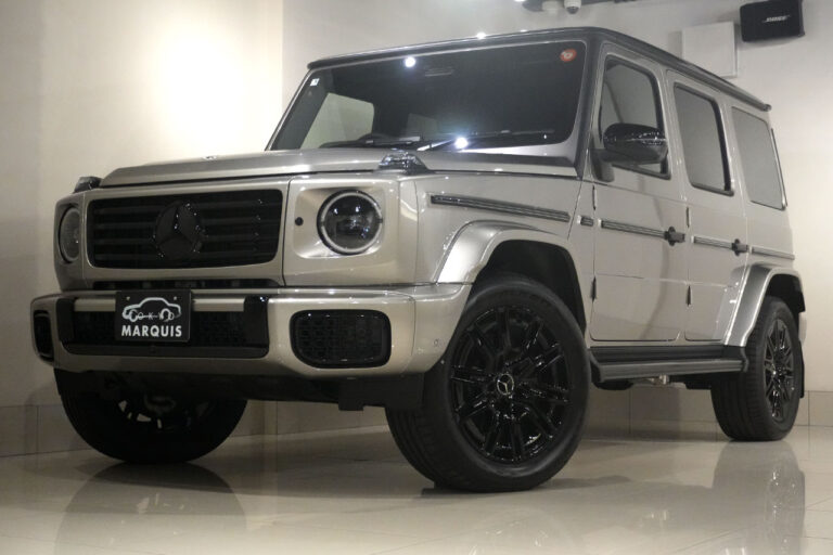 2025年式 メルセデスベンツ G450d AMGライン MANUFAKTURプログラムプラス ナイトパッケージ モハーベシルバー MQ4150
