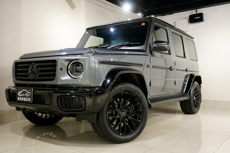 2025年式 メルセデスベンツ G450d maqspeed 9 ダークステルス MANUFAKTURプログラム AMGライン セレナイトグレー MQ4151