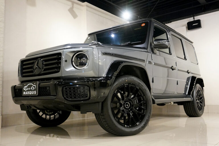 2025年式 メルセデスベンツ G450d maqspeed 9 ダークステルス MANUFAKTURプログラム AMGライン セレナイトグレー MQ4151