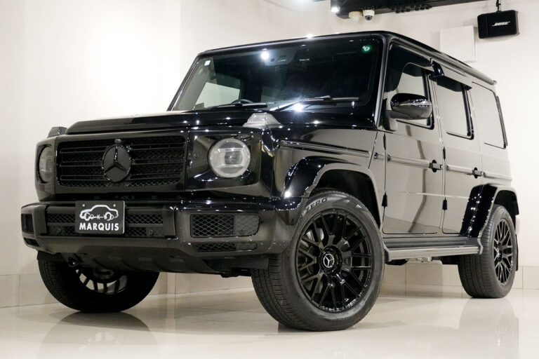 2023年式 メルセデスベンツ G400d ダークブラック Gmanufakturプログラム AMGライン オブシディアンブラック MQ4152