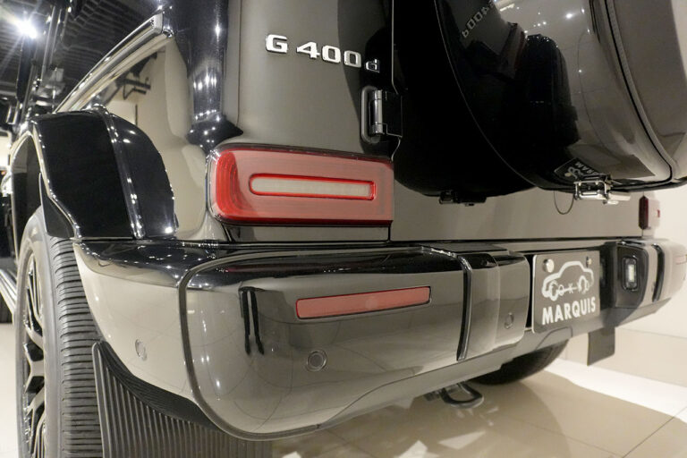 2023年式 メルセデスベンツ G400d ダークブラック Gmanufakturプログラム AMGライン オブシディアンブラック MQ4152