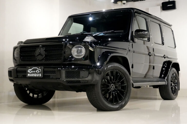 2021年式 メルセデスベンツ G350d ダークブラック AMGライン オブシディアンブラック MQ4154