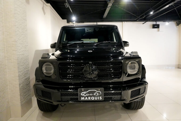 2021年式 メルセデスベンツ G350d ダークブラック AMGライン オブシディアンブラック MQ4154