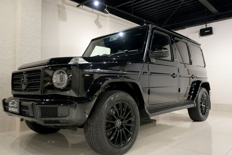 2021年式 メルセデスベンツ G350d ダークブラック AMGライン オブシディアンブラック MQ4154