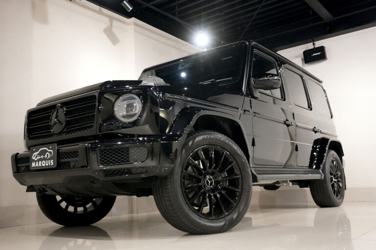 2021年式 メルセデスベンツ G350d ダークブラック AMGライン オブシディアンブラック MQ4154
