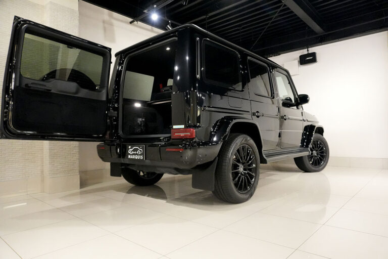 2021年式 メルセデスベンツ G350d ダークブラック AMGライン オブシディアンブラック MQ4154