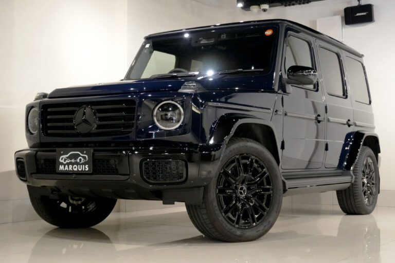 2025年式 メルセデスベンツ G450d Edition MANUFAKTUR Icon MANUFAKTURダークブルー MQ4268