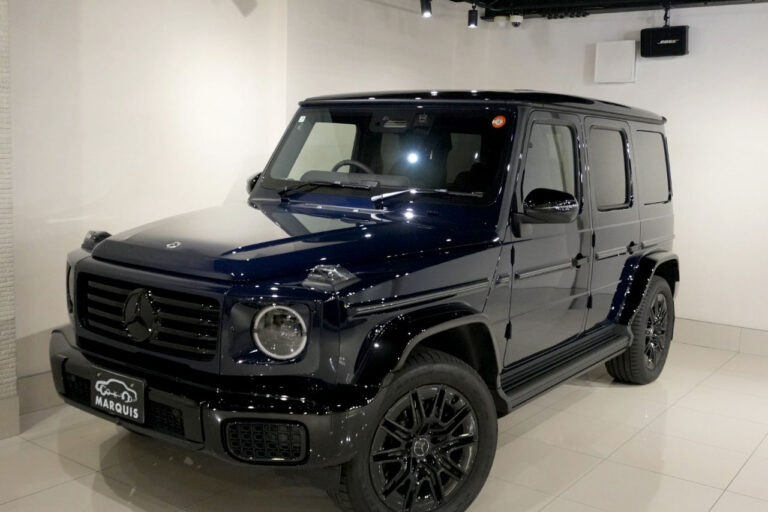 2025年式 メルセデスベンツ G450d Edition MANUFAKTUR Icon MANUFAKTURダークブルー MQ4268