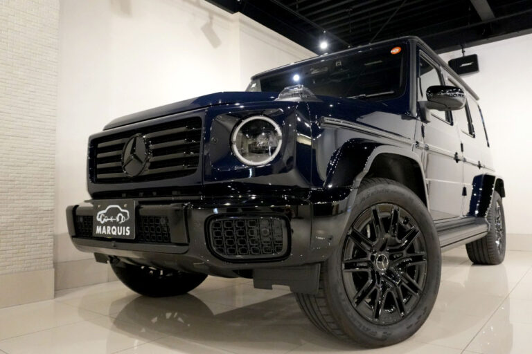 2025年式 メルセデスベンツ G450d Edition MANUFAKTUR Icon MANUFAKTURダークブルー MQ4268