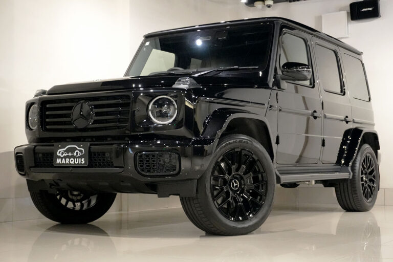 2025年式 メルセデスベンツ G450d maqspeed 9 ダークブラック MANUFAKTURプログラムプラス オブシディアンブラック MQ4158