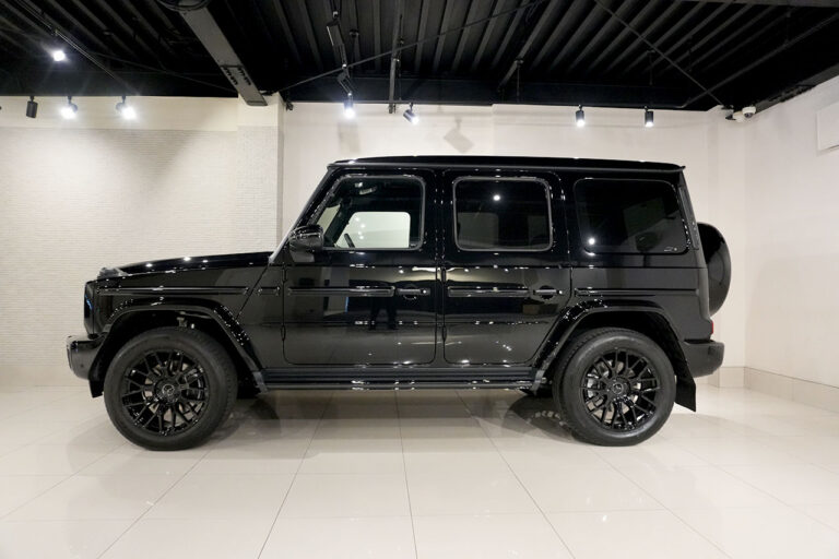 2025年式 メルセデスベンツ G450d maqspeed 9 ダークブラック MANUFAKTURプログラムプラス オブシディアンブラック MQ4158