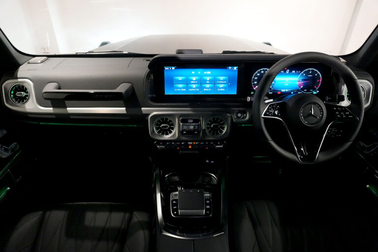 2025年式 メルセデスベンツ G450d maqspeed 9 ダークブラック MANUFAKTURプログラムプラス オブシディアンブラック MQ4158