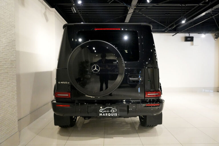 2025年式 メルセデスベンツ G450d maqspeed 9 ダークブラック MANUFAKTURプログラムプラス オブシディアンブラック MQ4158