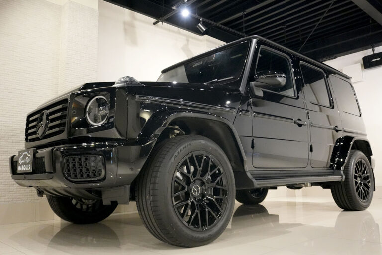 2025年式 メルセデスベンツ G450d maqspeed 9 ダークブラック MANUFAKTURプログラムプラス オブシディアンブラック MQ4158
