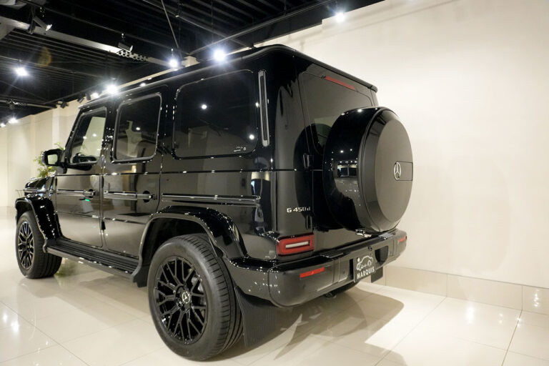 2025年式 メルセデスベンツ G450d maqspeed 9 ダークブラック MANUFAKTURプログラムプラス オブシディアンブラック MQ4158