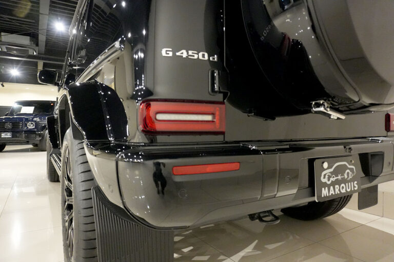 2025年式 メルセデスベンツ G450d maqspeed 9 ダークブラック MANUFAKTURプログラムプラス オブシディアンブラック MQ4158