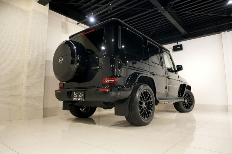 2025年式 メルセデスベンツ G450d maqspeed 9 ダークブラック MANUFAKTURプログラムプラス オブシディアンブラック MQ4158