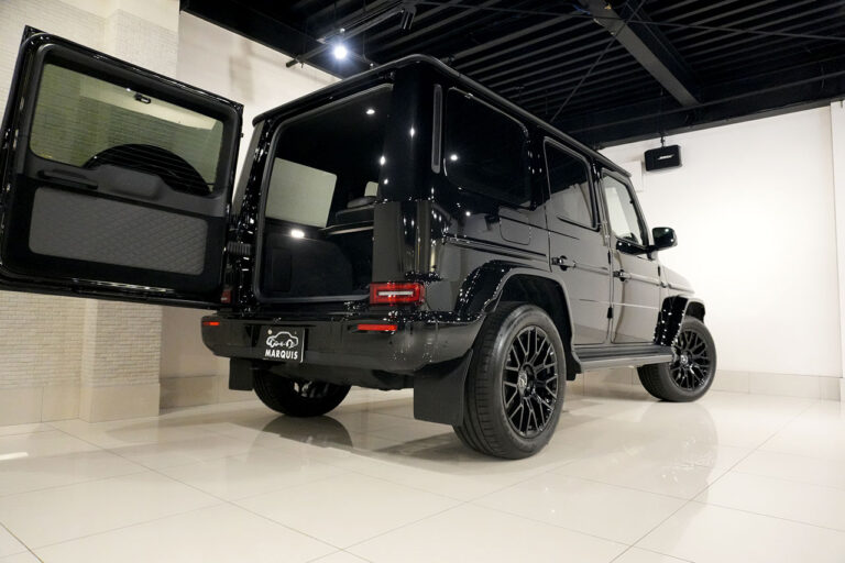 2025年式 メルセデスベンツ G450d maqspeed 9 ダークブラック MANUFAKTURプログラムプラス オブシディアンブラック MQ4158