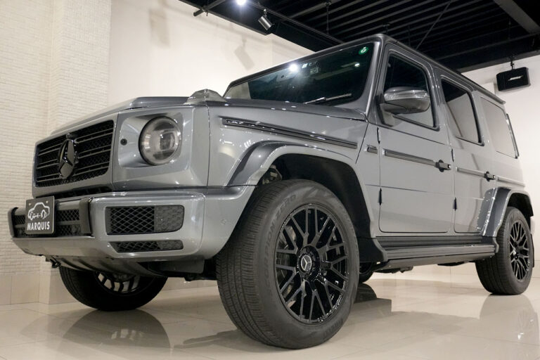 2022年式 メルセデスベンツ G400d ダークステルス AMGライン Newインテリアモデル セレナイトグレー