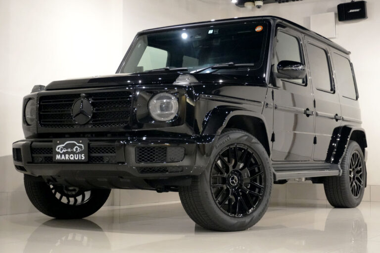2023年式 メルセデスベンツ G400d ダークブラック Gmanufakturプログラム AMGライン オブシディアンブラック MQ4161
