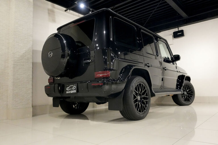 2023年式 メルセデスベンツ G400d ダークブラック Gmanufakturプログラム AMGライン オブシディアンブラック MQ4161