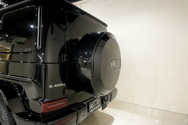 2023年式 メルセデスベンツ G400d ダークブラック Gmanufakturプログラム AMGライン オブシディアンブラック MQ4161