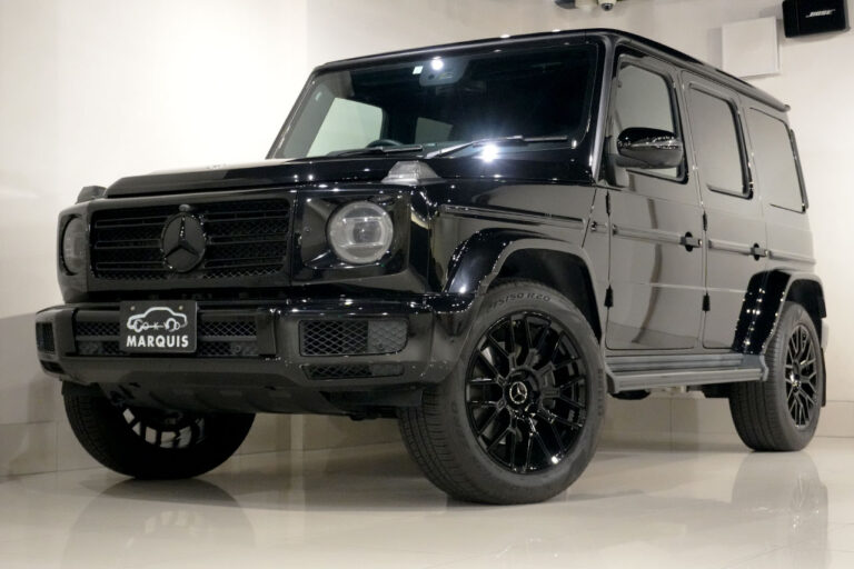 2023年式 メルセデスベンツ G400d maqspeed 9 ダークブラック Gmanufakturプログラム オブシディアンブラック MQ4168