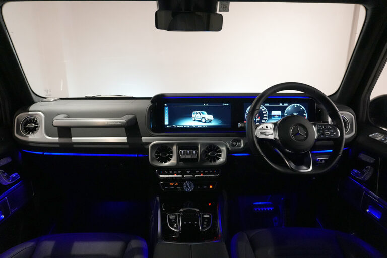 2023年式 メルセデスベンツ G400d maqspeed 9 ダークブラック Gmanufakturプログラム オブシディアンブラック MQ4168