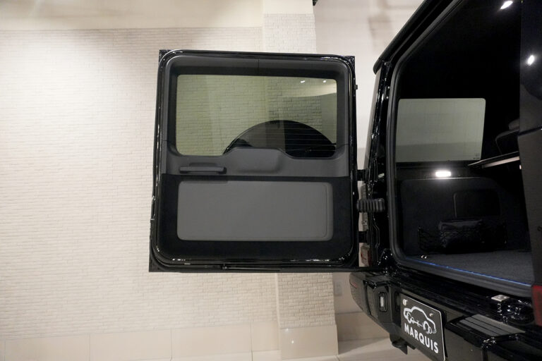 2023年式 メルセデスベンツ G400d maqspeed 9 ダークブラック Gmanufakturプログラム オブシディアンブラック MQ4168