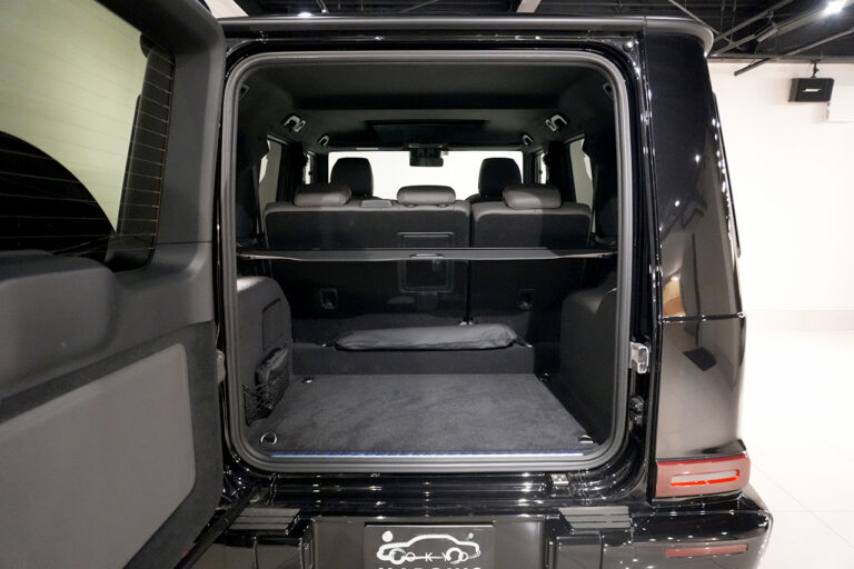 2023年式 メルセデスベンツ G400d maqspeed 9 ダークブラック Gmanufakturプログラム オブシディアンブラック MQ4168