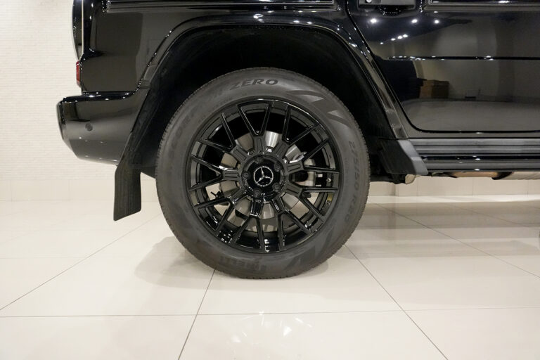 2023年式 メルセデスベンツ G400d maqspeed 9 ダークブラック Gmanufakturプログラム オブシディアンブラック MQ4168