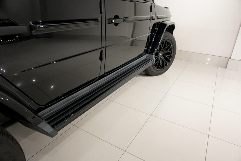 2023年式 メルセデスベンツ G400d maqspeed 9 ダークブラック Gmanufakturプログラム オブシディアンブラック MQ4168