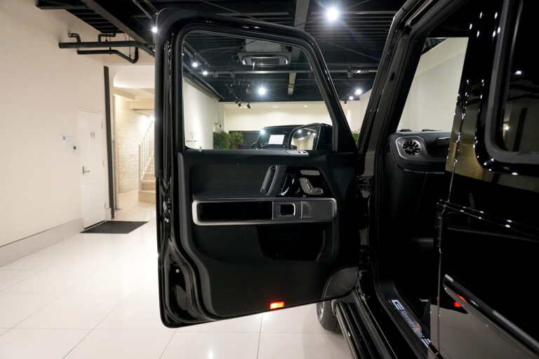 2023年式 メルセデスベンツ G400d maqspeed 9 ダークブラック Gmanufakturプログラム オブシディアンブラック MQ4168