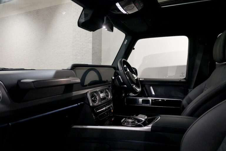 2023年式 メルセデスベンツ G400d maqspeed 9 ダークブラック Gmanufakturプログラム オブシディアンブラック MQ4168