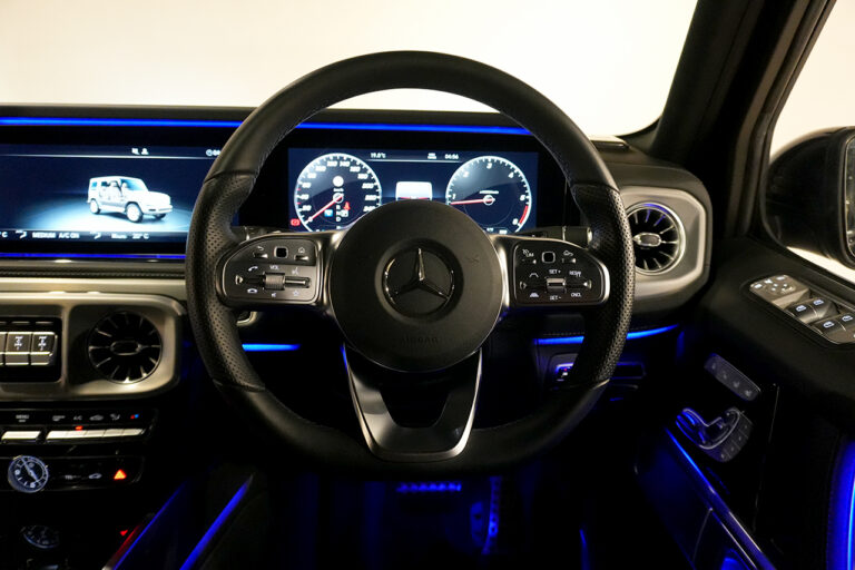 2023年式 メルセデスベンツ G400d maqspeed 9 ダークブラック Gmanufakturプログラム オブシディアンブラック MQ4168