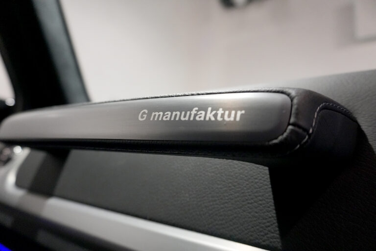 2023年式 メルセデスベンツ G400d maqspeed 9 ダークブラック Gmanufakturプログラム オブシディアンブラック MQ4168