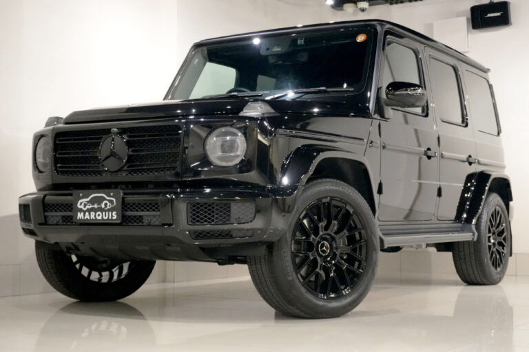 2023年式 メルセデスベンツ G400d ダークブラック Gmanufaktur AMGライン オブシディアンブラック MQ4192